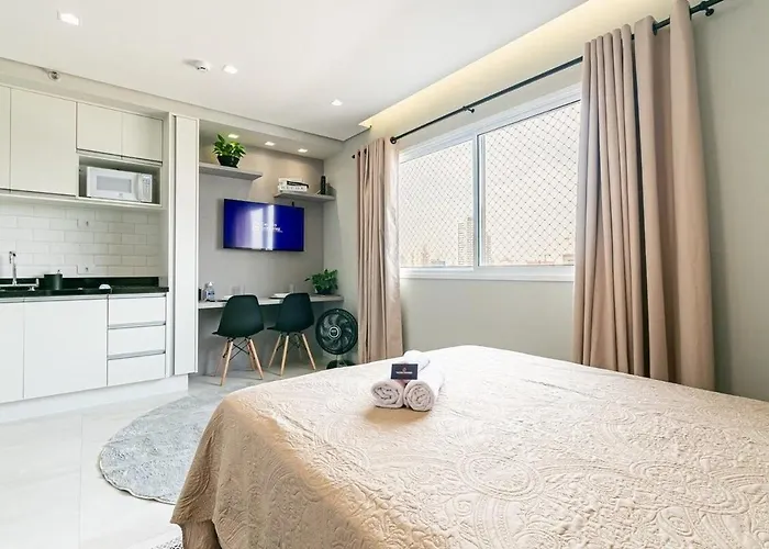 Luxuoso Studio No Metro Belem/H. Cema